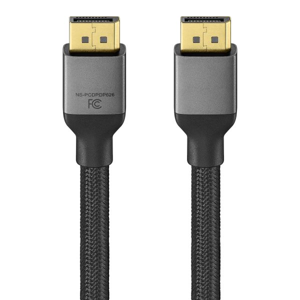 Insignia 16K DisplayPort Cable Braided 6ft Gaming-4