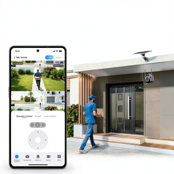 Miro BP09 4G Solar Security Camera Dual Lens PTZ Outdoor-8