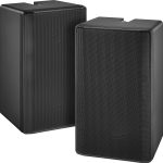 Insignia 2 Way Indoor Outdoor Speakers Black Pair-0