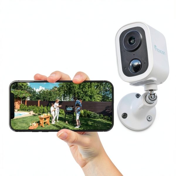 Toucan Wireless Security Camera S4 3 Pack 2K HD Motion-1