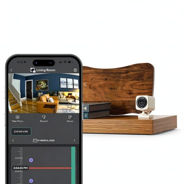 Wyze Cam V4 2.5k QHD WiFi Indoor Outdoor Security Camera-5