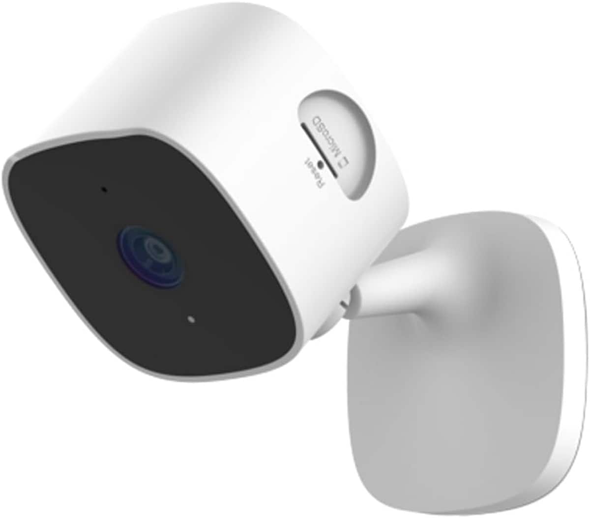 Swann EVO 2K HD Indoor Wi Fi Security Camera mounted on a wall