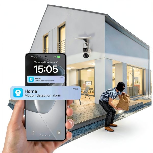 Miro BP09 4G Solar Security Camera Dual Lens PTZ Outdoor-7