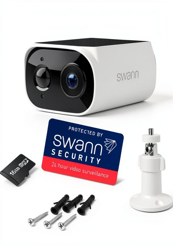 Swann EVO Solar 2K Outdoor Wi Fi Security Camera Motion-8