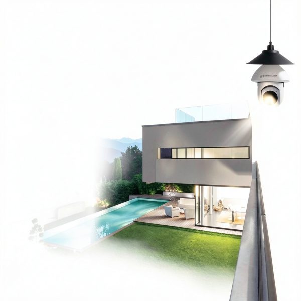 HUNTVISION E3 LT 3MP Indoor WiFi Light Bulb Camera White-5