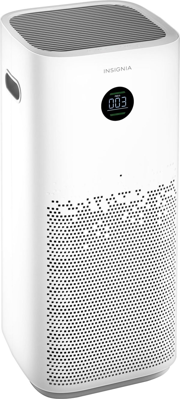 Insignia HEPA Air Purifier Large Room Allergen Removal-6