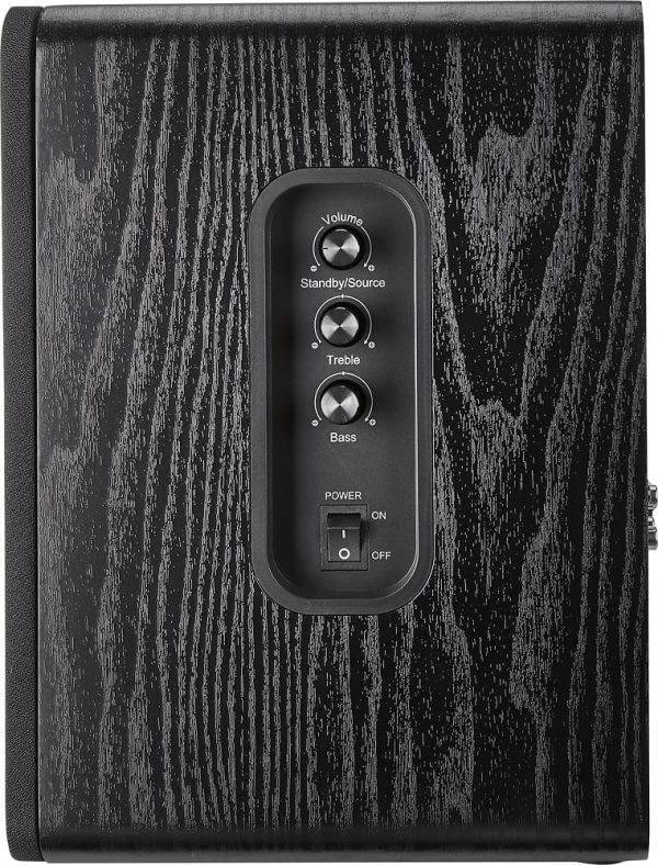 Insignia Bluetooth Bookshelf Speakers 50W Total Black-4