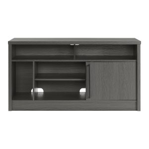 Insignia TV Stand 55 Inch Gaming Nook Dark Gray Storage-0