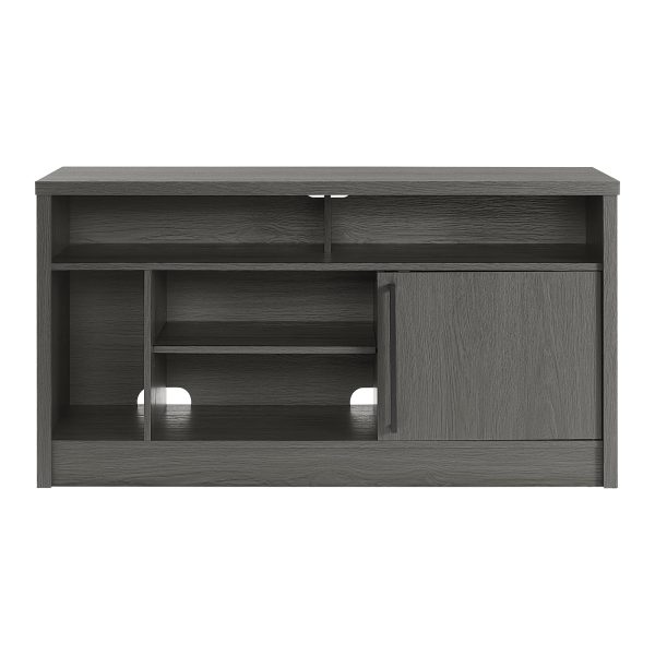 Insignia TV Stand 55 Inch Gaming Nook Dark Gray Storage-0