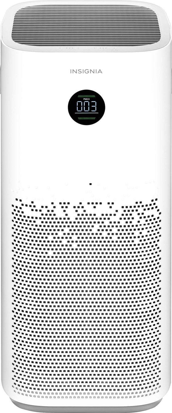Insignia HEPA Air Purifier Large Room Allergen Removal-0