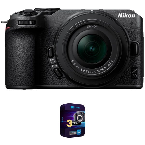 Nikon Z30 Mirrorless Camera 16-50mm VR Lens Bundle-0