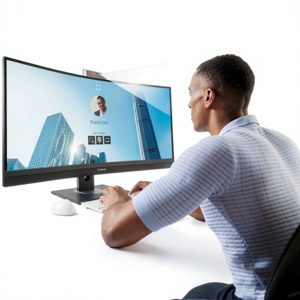 ViewSonic VG3457CV 34 Curved Video Conferencing Docking-1