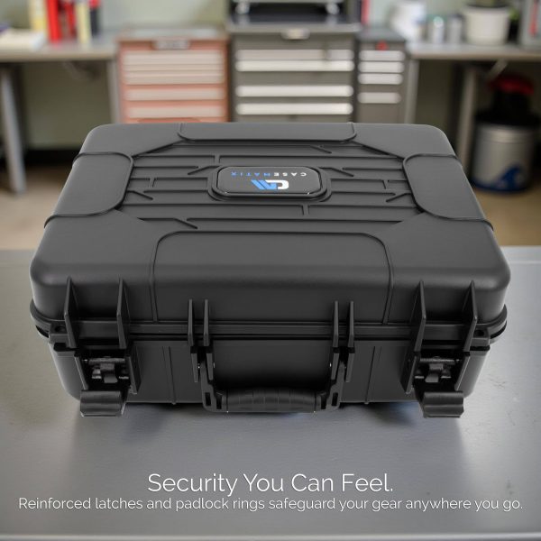 CASEMATIX Hard Shell Case Rugged Protection Custom Foam-7