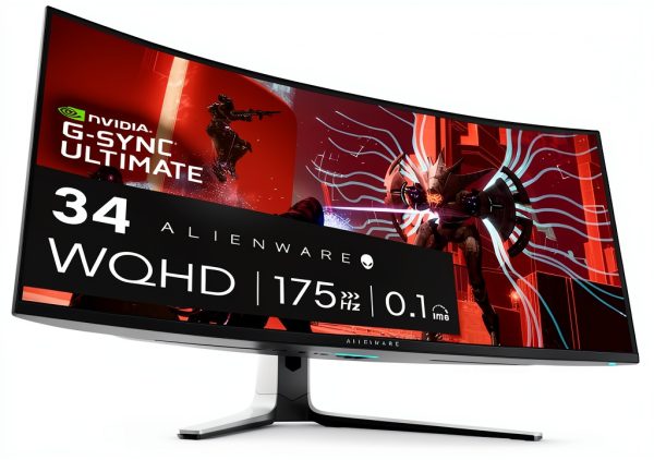 Alienware 34 Curved QD OLED Gaming Monitor G-SYNC-0