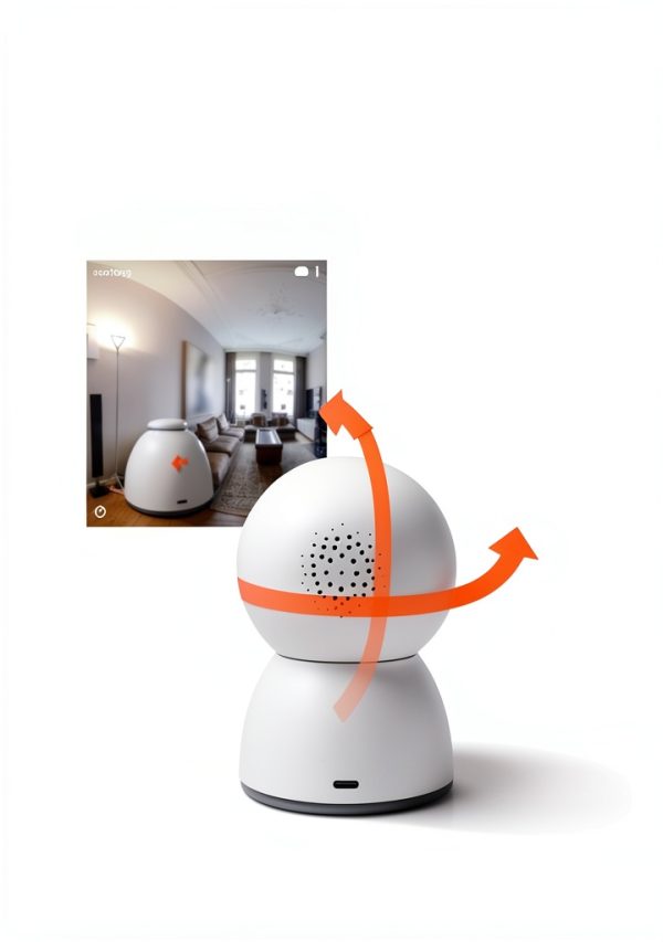 Sensforge 2.5K Security Camera AI Detection 360 Coverage-3