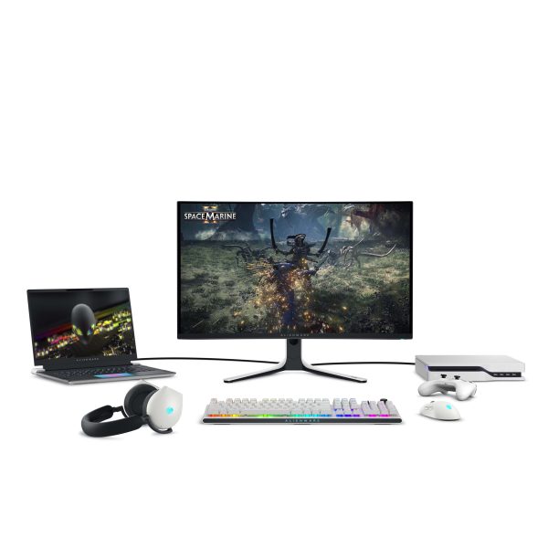 Alienware AW3225QF 31.6 QD OLED Curved 4K Gaming Monitor-27