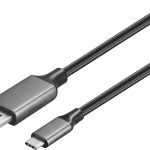 Insignia USB C to DisplayPort Cable 6ft 4K Braided-0