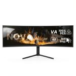 Arozzi Nova 49 Curved Gaming Monitor Ultrawide VA 165Hz-0
