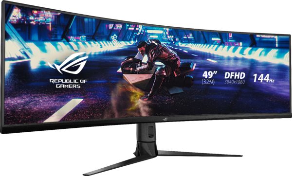 ASUS 49 Curved Gaming Monitor HDR 144Hz FreeSync-1