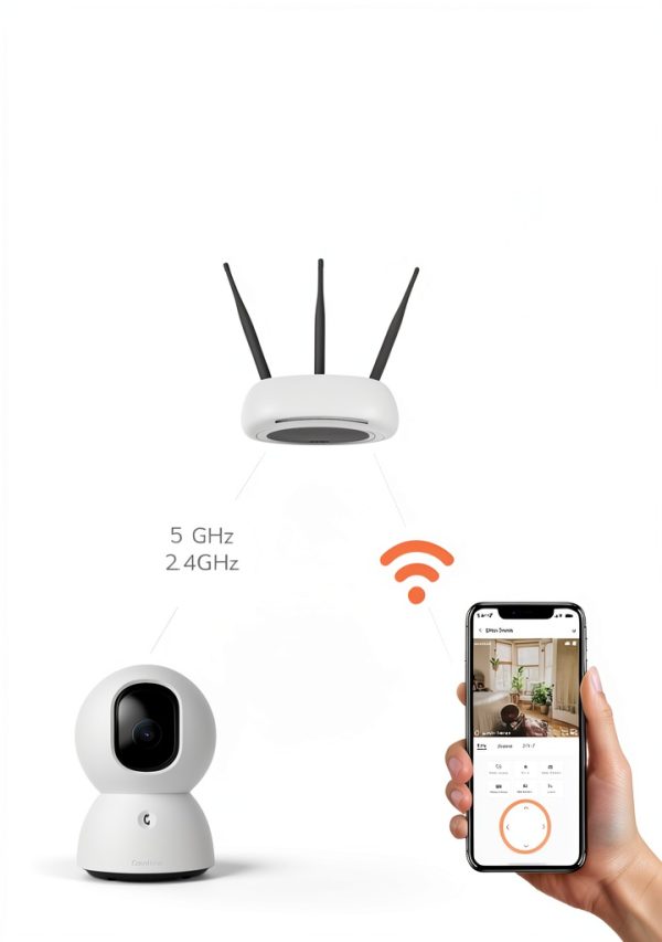 Sensforge 2.5K Security Camera AI Detection 360 Coverage-7