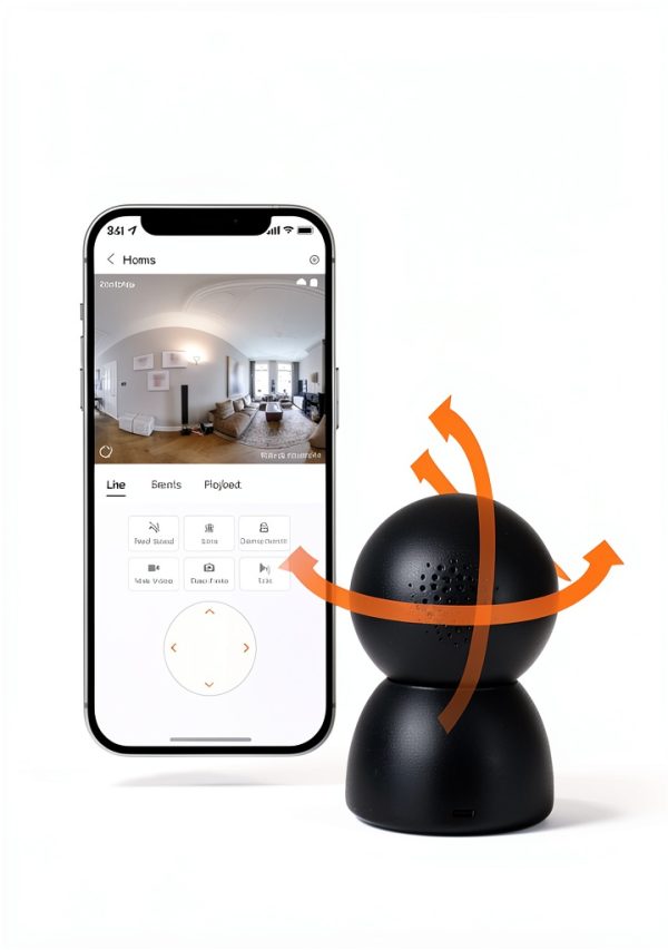 Sensforge 2.5K Security Camera AI Detection 360 Coverage-3