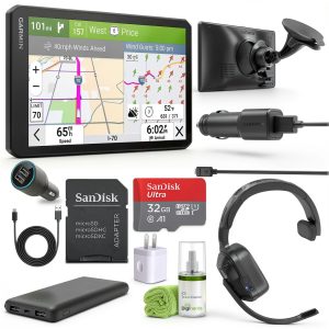 Garmin dezl OTR720 GPS Truck Navigator Bundle Black-0