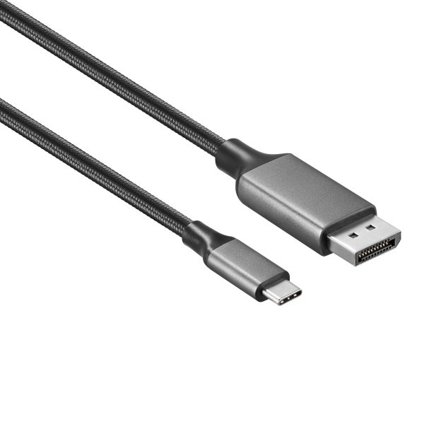 Insignia USB C to DisplayPort Cable 6ft 4K Braided-4