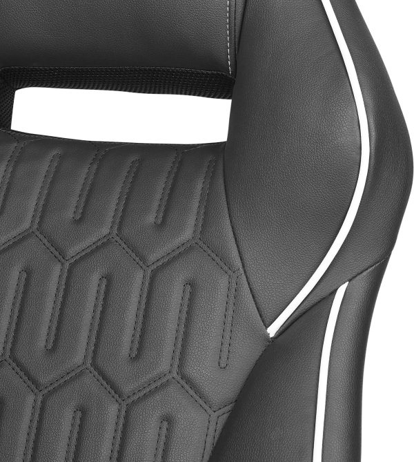Insignia Essential PC Gaming Chair Black Ergonomic Design-7