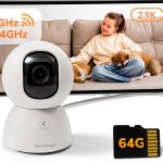 Sensforge 2.5K Security Camera AI Detection 360 Coverage-0