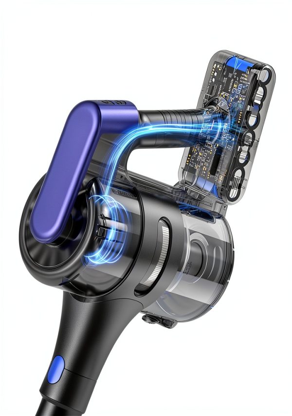 cordless travel vacuum storage compression