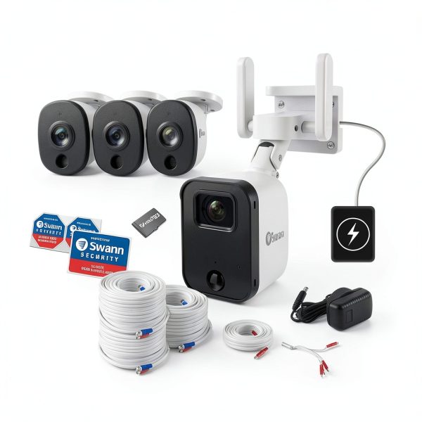 Swann Fourtify 4 Camera Security System 1080p Wireless-1