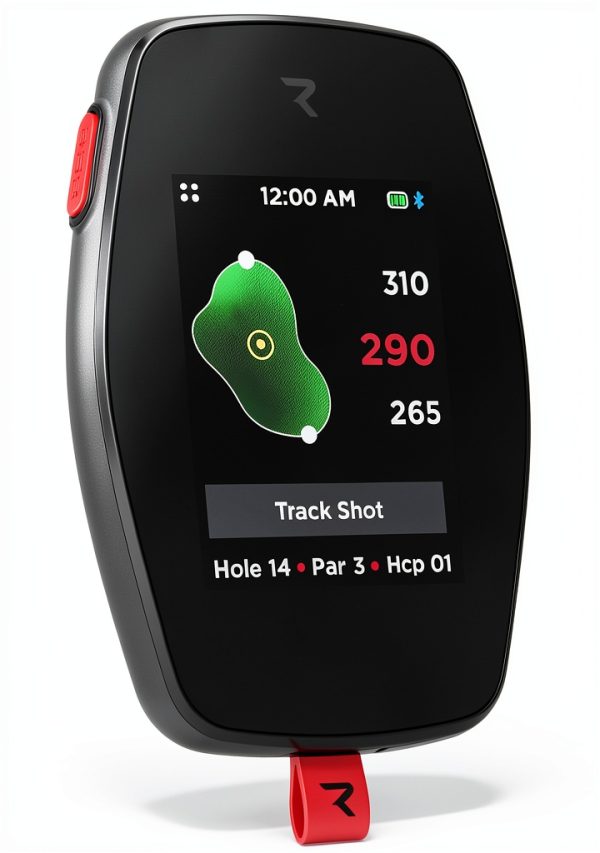 Rad Golf Hand+ GPS Golf Handheld Green View Black-0