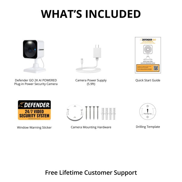 Defender GO 2K AI Security Camera Indoor Outdoor Home-11