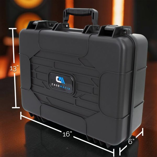 CASEMATIX Hard Shell Case Rugged Protection Custom Foam-6