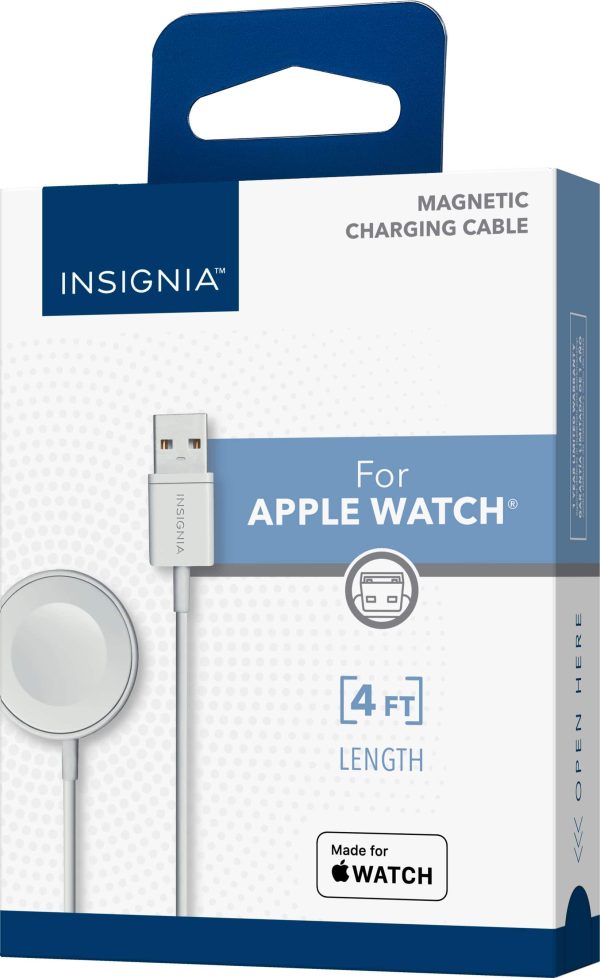 Insignia Apple Watch Magnetic Charging Cable 4 Foot USB-2