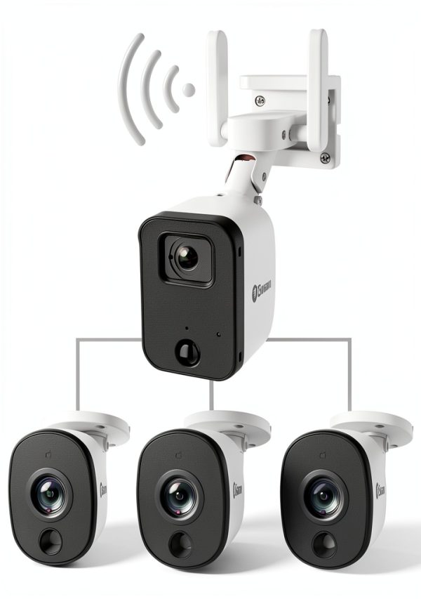 Swann Fourtify 4 Camera Security System 1080p Wireless-0