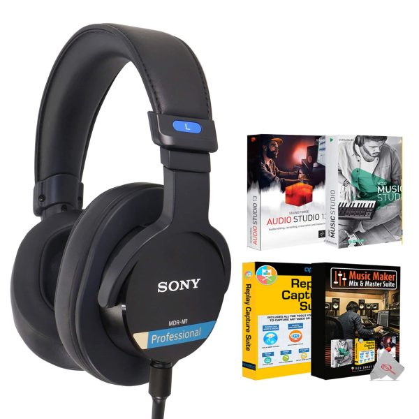 Sony MDR-M1 Closed-Back Over-Ear Reference Monitor-0