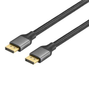 Insignia 16K DisplayPort Cable Braided 6ft Gaming-0