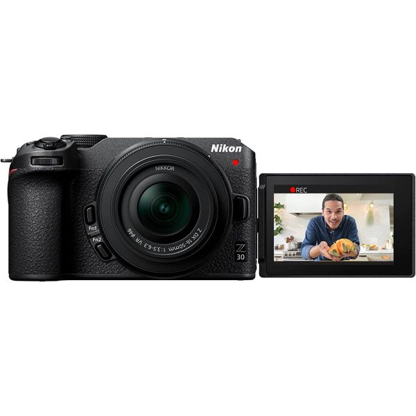 Nikon Z 30 Mirrorless Camera 4K DX 2 Lens Kit Bundle-5
