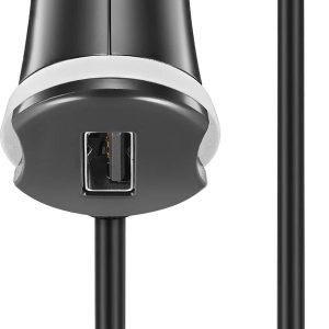 Insignia 25W Lightning Car Charger Fast Charging USB Port-0