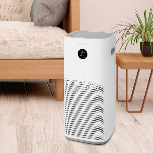 Insignia HEPA Air Purifier Large Room Allergen Removal-1