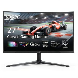 Acer Nitro 27 Curved Gaming Monitor 280Hz FreeSync Premium-0