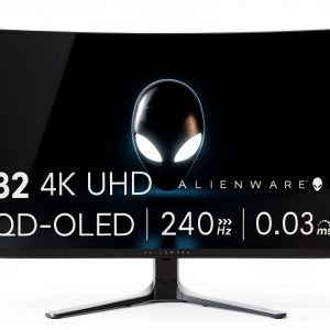 Alienware AW3225QF 31.6 QD OLED Curved 4K Gaming Monitor-0