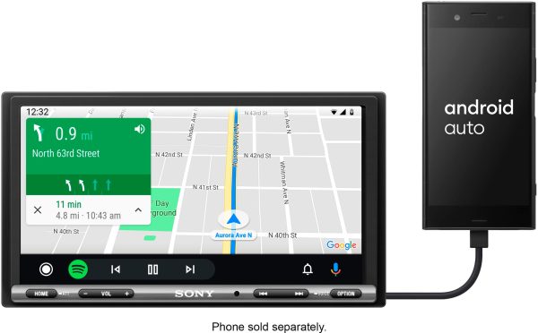 Sony Digital Media Receiver Android Auto Apple CarPlay-2
