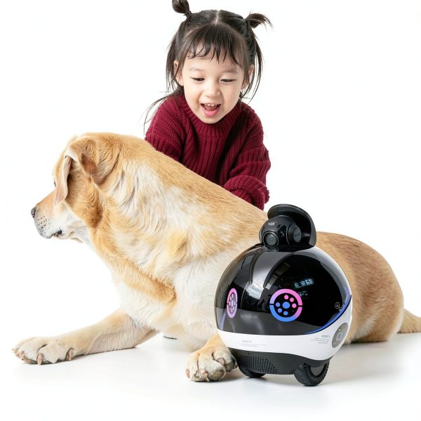 Enabot EBO X Smart Home Robot Camera Alexa 4K-4