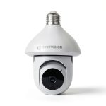 HUNTVISION E3 LT 3MP Indoor WiFi Light Bulb Camera White-0