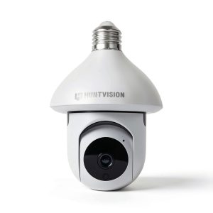 HUNTVISION E3 LT 3MP Indoor WiFi Light Bulb Camera White-0
