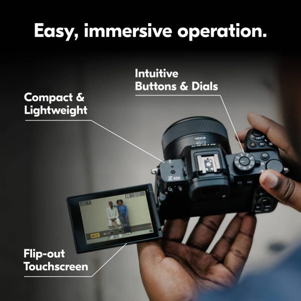 Nikon Z50II Mirrorless Camera Two Lens Kit Black-9