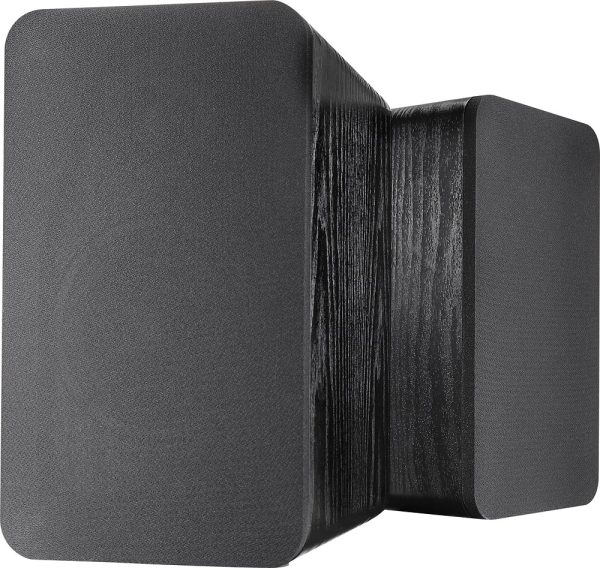 Insignia Bluetooth Bookshelf Speakers 50W Total Black-0