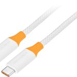 Insignia USB-C Cable 8ft Braided 240W Power Delivery-0